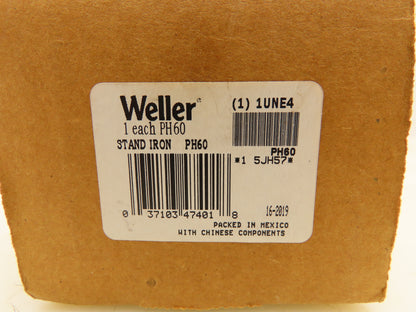 Weller PH60 Soldering tool stand with base receptacle and sponge