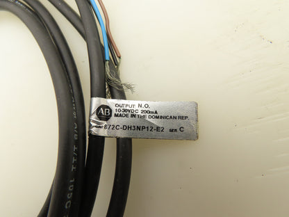 Allen-Bradley 872C-DH3NP12-E2 Inductive Proximity Sensor 10-30VDC 200mA Series C