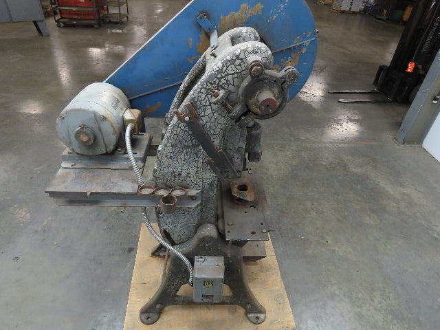 Federal No 2 Mechanical Punch Press 18 Ton 2 Hp 230/460V 2.5" Stroke 5.5" Throat