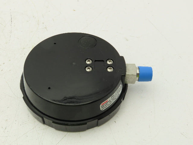 Span LFS312-6000-PSI-G Pressure Gauge 0-6000 PSI 1/2"NPT Bottom Mount