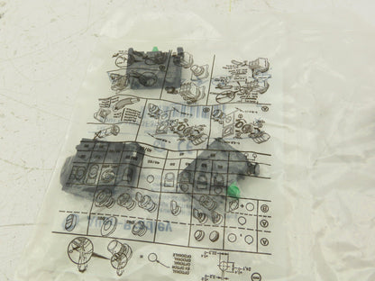 Allen-Bradley 800FPU2F3F3PX20 Multi Operator Flush Push Button 2 Position Ser.A