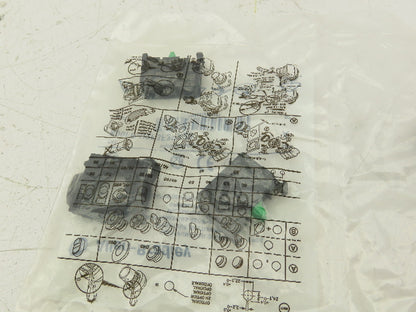 Allen-Bradley 800FPU2F3F3PX20 Multi Operator Flush Push Button 2 Position Ser.A