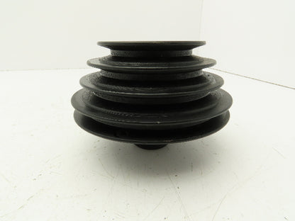Drill Press Spindle 4 Step Cone Pulley 4 Speed 17MM Bore