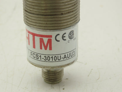 HTM FCS1-3010U-AUU3 Inductive Metal Face Proximity Sensor 10MM Range 250V 200mA