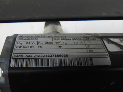 Dorner 2200 Series Flat Belt Conveyor 24"W x 36"L 24V End Drive