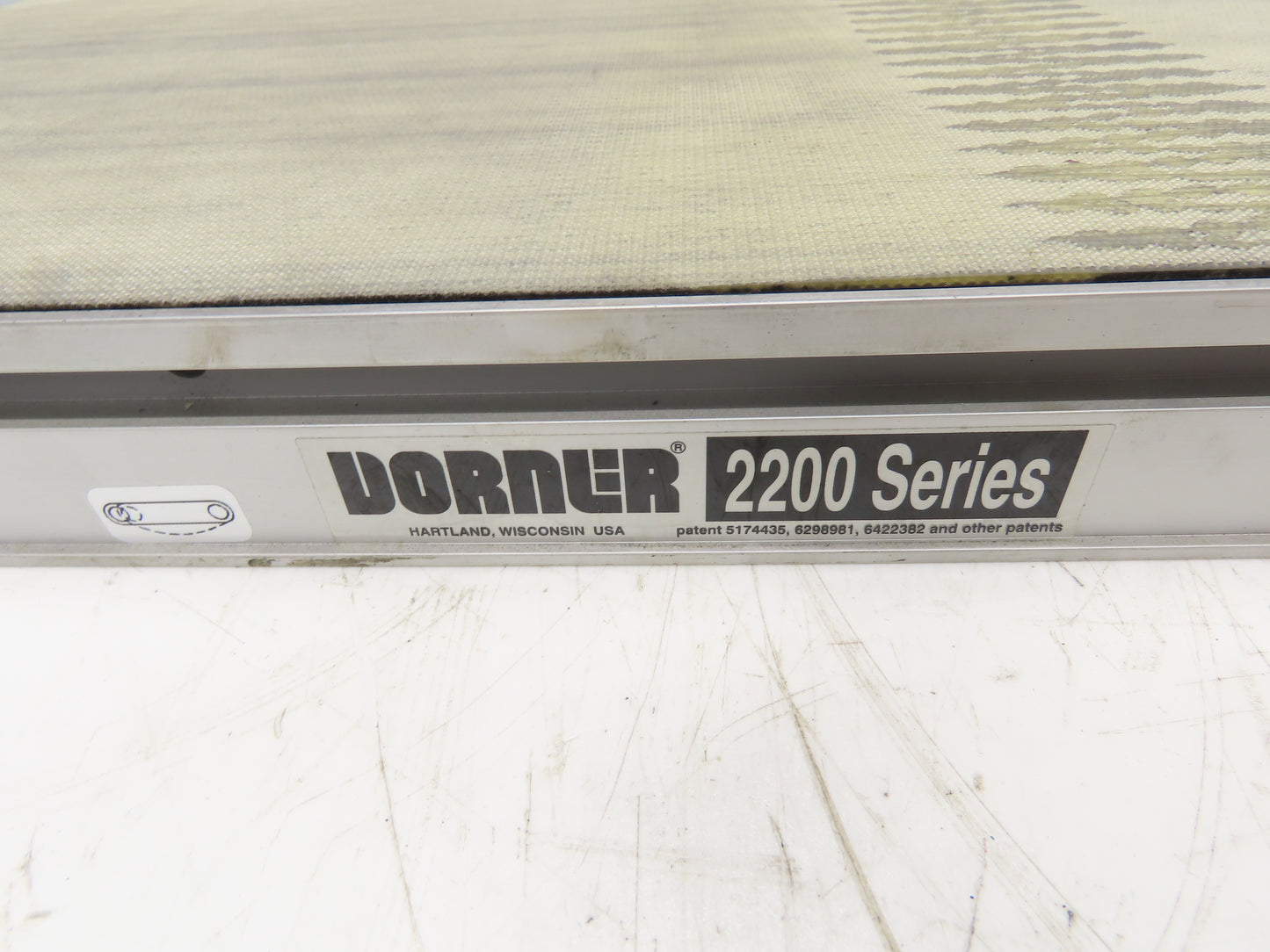 Dorner 2200 Series Flat Belt Conveyor 24"W x 36"L 24V End Drive