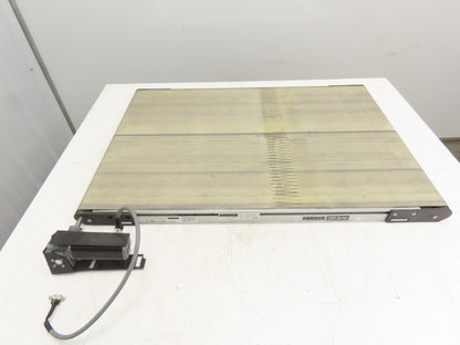 Dorner 2200 Series Flat Belt Conveyor 24"W x 36"L 24V End Drive
