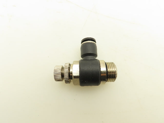Efit 8 Air Flow Control Valve T Shape Pneumatic Fitting Regulator 1/2" NPT Lot 8
