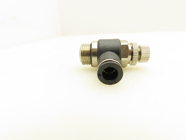 Efit 8 Air Flow Control Valve T Shape Pneumatic Fitting Regulator 1/2" NPT Lot 8