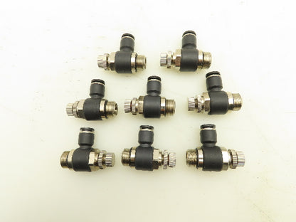 Efit 8 Air Flow Control Valve T Shape Pneumatic Fitting Regulator 1/2" NPT Lot 8