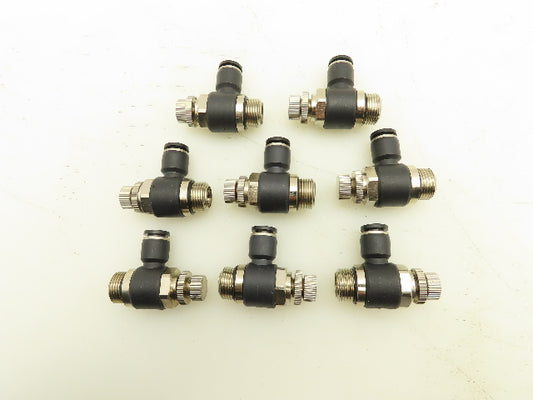 Efit 8 Air Flow Control Valve T Shape Pneumatic Fitting Regulator 1/2" NPT Lot 8