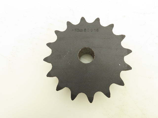 Martin 80B16 Sprocket # 80-1 16T 1" Bore Lot Of 2