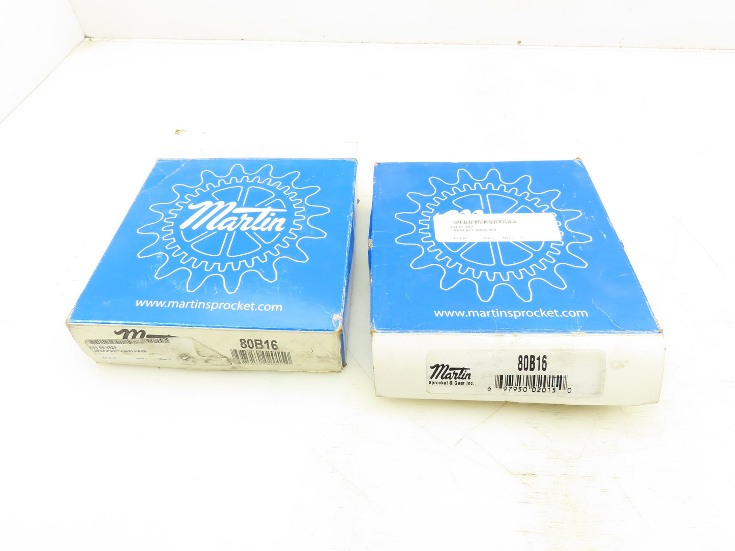 Martin 80B16 Sprocket # 80-1 16T 1" Bore Lot Of 2