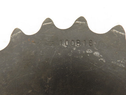 Martin 100B18 Sprocket Welded Steel # 100-1 B Hub 18 Teeth 1-5/16" Bore