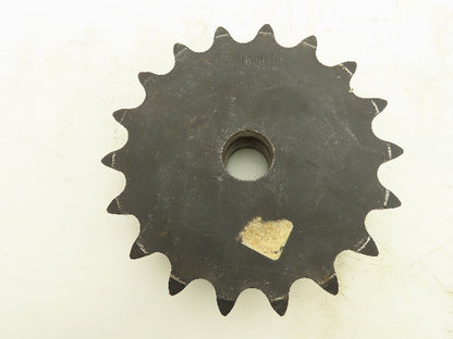 Martin 100B18 Sprocket Welded Steel # 100-1 B Hub 18 Teeth 1-5/16" Bore