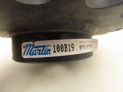 Martin 100B19 Sprocket Roller Chain # 100-1 19 Teeth 1-5/16" Bore
