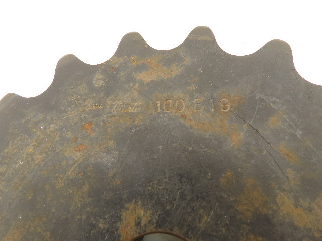 Martin 100B19 Sprocket Roller Chain # 100-1 19 Teeth 1-5/16" Bore