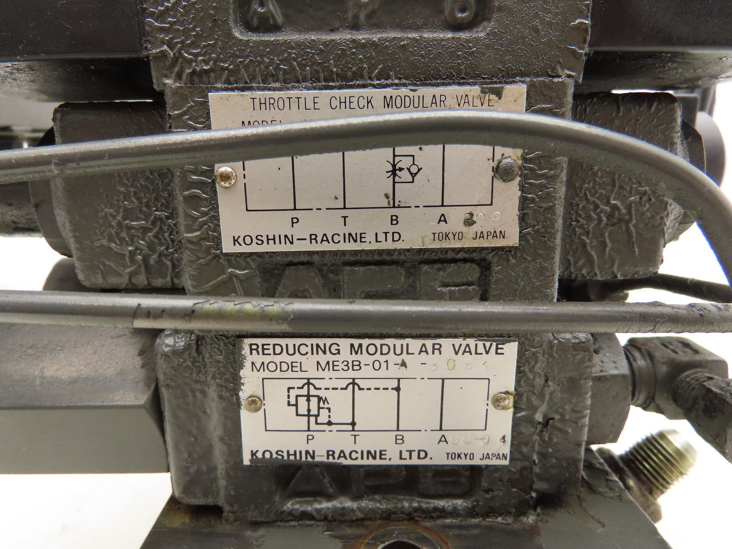 Racine OD4-DSHS-701SH-J12 Hydraulic Directional Control Valve Block Manifold