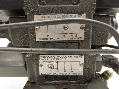 Racine OD4-DSHS-701SH-J12 Hydraulic Directional Control Valve Block Manifold