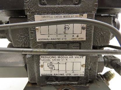 Racine OD4-DSHS-701SH-J12 Hydraulic Directional Control Valve Block Manifold