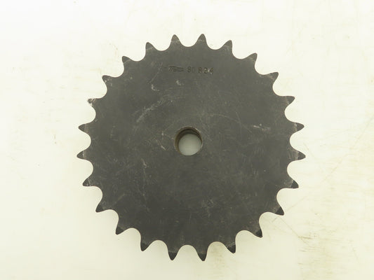 Martin 80B24 Sprocket Welded # 80 Roller Chain 24 Teeth 1" Bore