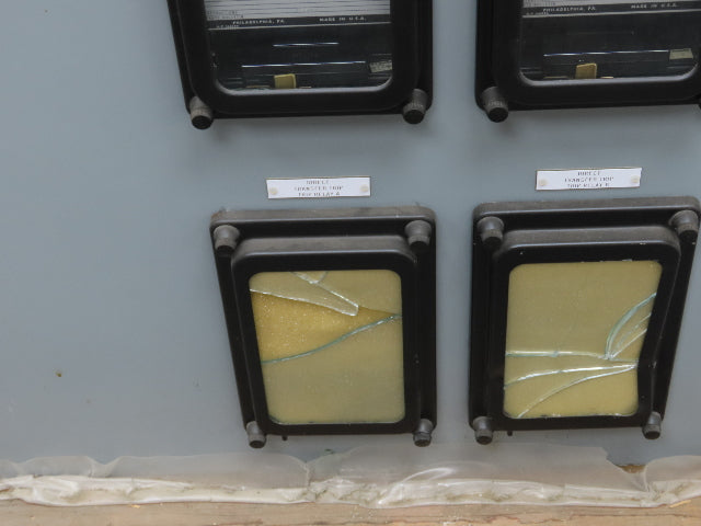 General Electric Reactance Distance Relay Control Panel MPL-H13-P879  765kv