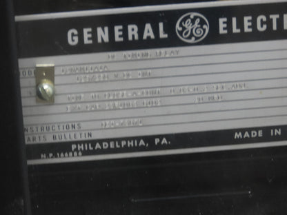 General Electric Reactance Distance Relay Control Panel MPL-H13-P879  765kv