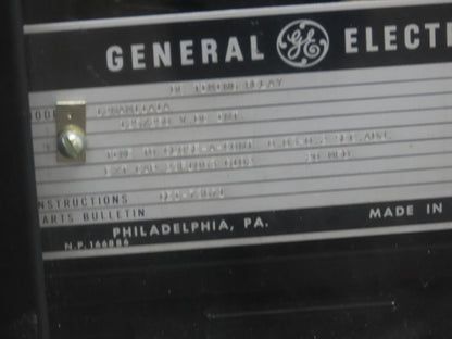 General Electric Reactance Distance Relay Control Panel MPL-H13-P879  765kv