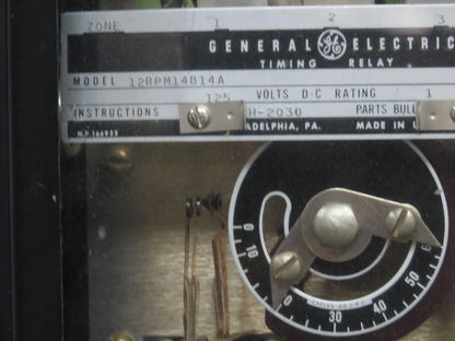 General Electric Reactance Distance Relay Control Panel MPL-H13-P879  765kv