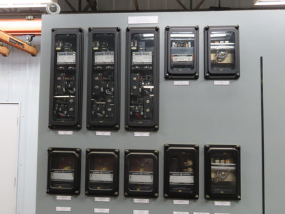 General Electric Reactance Distance Relay Control Panel MPL-H13-P879  765kv