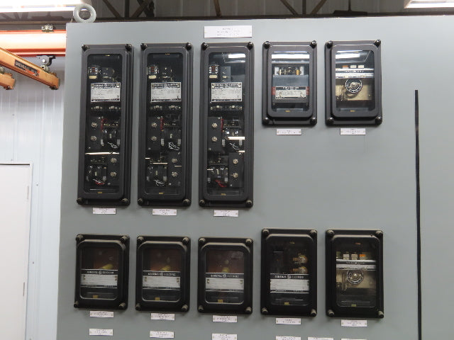General Electric Reactance Distance Relay Control Panel MPL-H13-P879  765kv