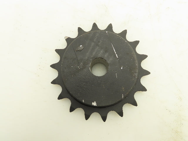 Martin 80B18 Sprocket Welded # 80 Roller Chain 18 Teeth 1" Stock Bore