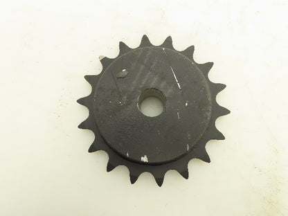 Martin 80B18 Sprocket Welded # 80 Roller Chain 18 Teeth 1" Stock Bore