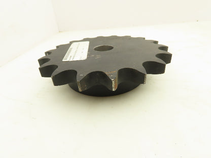 Martin 80B18 Sprocket Welded # 80 Roller Chain 18 Teeth 1" Stock Bore