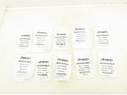 Jergens 801016 T-Handle Kwik-Lok Pushbutton Quick Release Pin 1/4" Dia Lot of 10