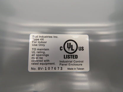 Bud Industries PN-1329-DG Plastic Electrical Enclosure Box 8.75x5.75x3" Lot of 3