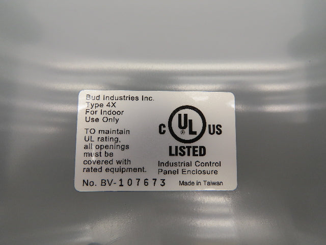 Bud Industries PN-1329-DG Plastic Electrical Enclosure Box 8.75x5.75x3" Lot of 3