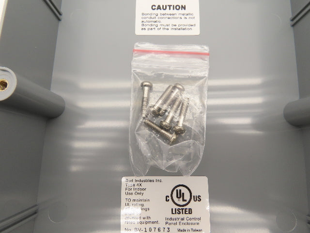 Bud Industries PN-1329-DG Plastic Electrical Enclosure Box 8.75x5.75x3" Lot of 3