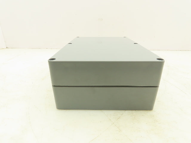 Bud Industries PN-1329-DG Plastic Electrical Enclosure Box 8.75x5.75x3" Lot of 3