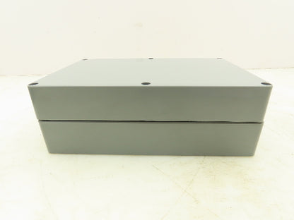 Bud Industries PN-1329-DG Plastic Electrical Enclosure Box 8.75x5.75x3" Lot of 3