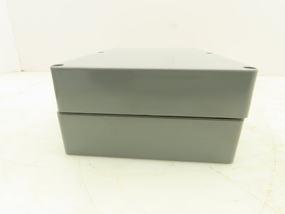 Bud Industries PN-1329-DG Plastic Electrical Enclosure Box 8.75x5.75x3" Lot of 3