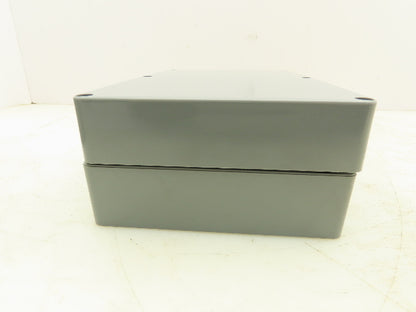 Bud Industries PN-1329-DG Plastic Electrical Enclosure Box 8.75x5.75x3" Lot of 3