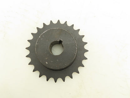 Martin 50B24F Sprocket Welded B Hub 24 Teeth 1" Bore With Set Screws Lot of 2