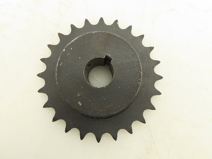Martin 50B24F Sprocket Welded B Hub 24 Teeth 1" Bore With Set Screws Lot of 2