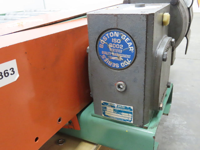 Roach 36"x 48" Chain Driven 2.5" Live Roller Conveyor 30"BF 3/4Hp 460V 20 FPM