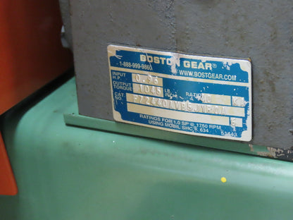 Roach 36"x 48" Chain Driven 2.5" Live Roller Conveyor 30"BF 3/4Hp 460V 20 FPM