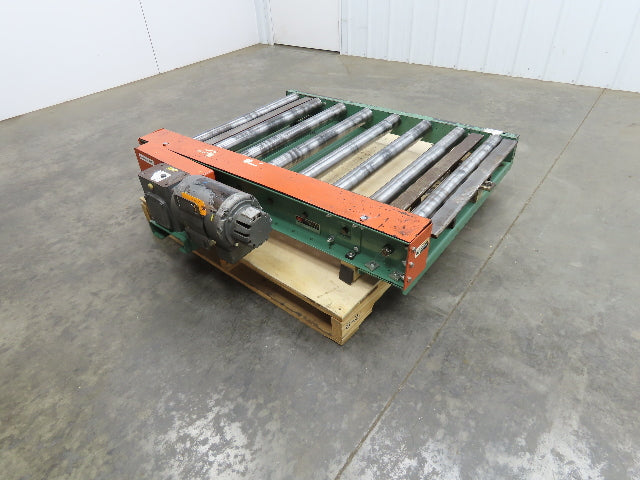 Roach 36"x 48" Chain Driven 2.5" Live Roller Conveyor 30"BF 3/4Hp 460V 20 FPM