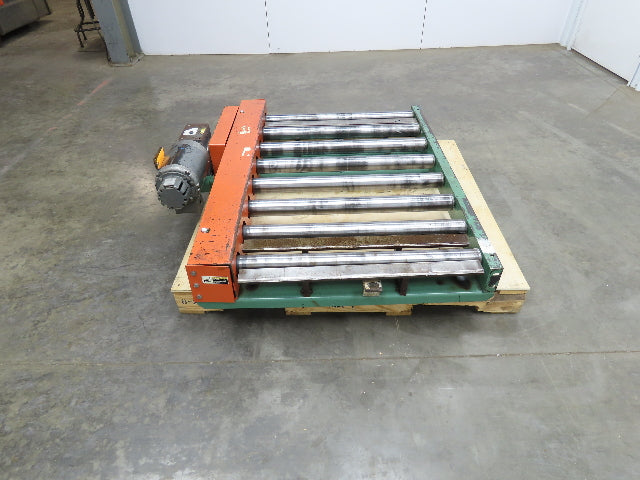 Roach 36"x 48" Chain Driven 2.5" Live Roller Conveyor 30"BF 3/4Hp 460V 20 FPM