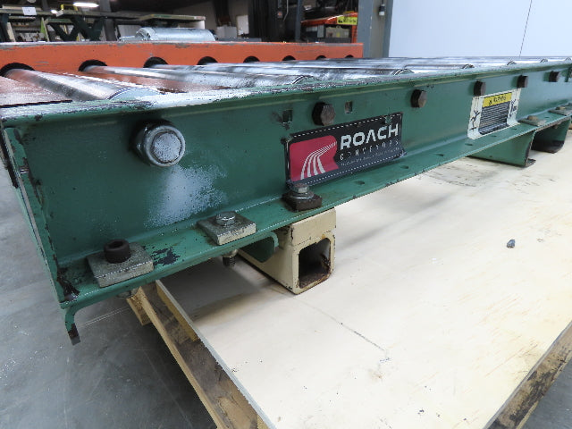 Roach 36"x 48" Chain Driven 2.5" Live Roller Conveyor 30"BF 3/4Hp 460V 20 FPM