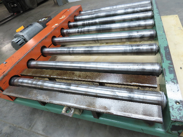 Roach 36"x 48" Chain Driven 2.5" Live Roller Conveyor 30"BF 3/4Hp 460V 20 FPM